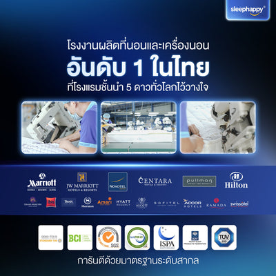 ชุดสุดคุ้ม ที่นอน Atlantis Max Hybrid + ฐานเตียง + หัวเตียง (Bed Base + Headboard) — ที่นอน Atlantis Max Hybrid