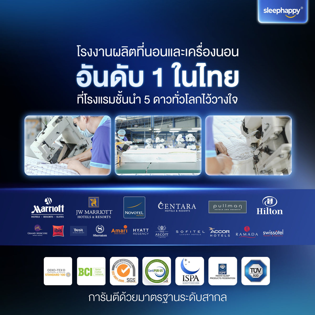 ชุดสุดคุ้ม ที่นอน Atlantis Max Hybrid + ฐานเตียง (Bed Base) — ที่นอน Atlantis Max Hybrid