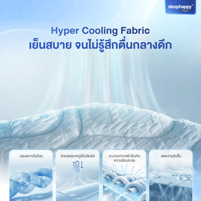 The Atlantis Lite 8-inch thick, cool-touch pocket spring mattress offers firm yet comfortable sleep. A best-selling model.