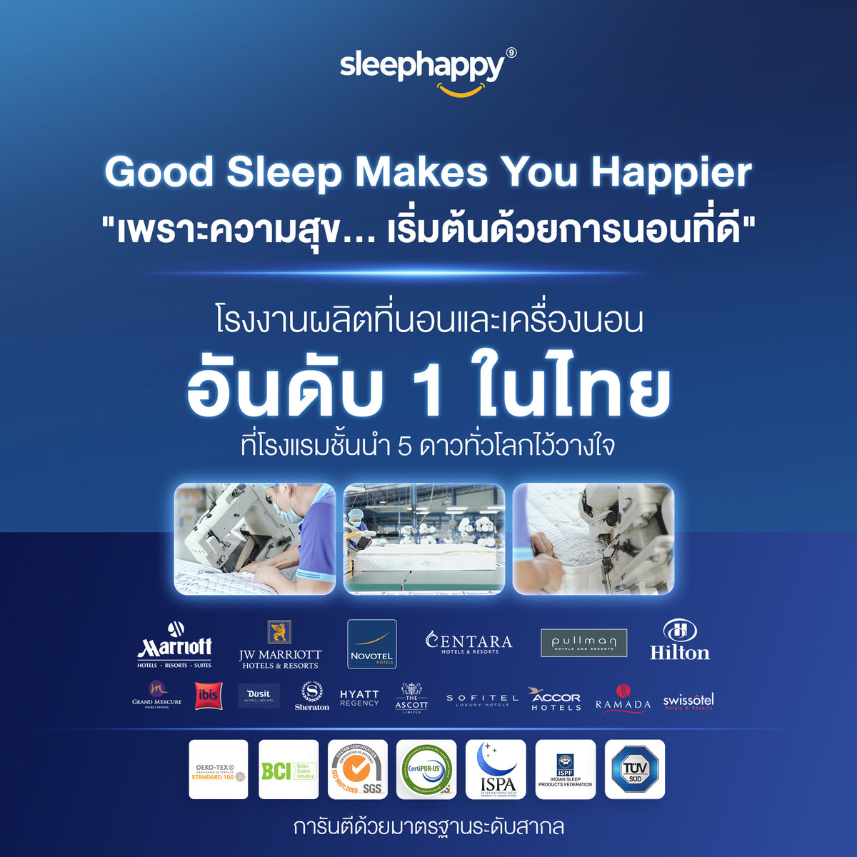 ที่นอนยางพารา และพ็อกเก็ตสปริง สัมผัสเย็น รุ่น Atlantis V2 Pro หนา 11 นิ้ว ให้สัมผัสนุ่มแน่น ผสานนวัตกรรมชาโคล หลับสบาย รุ่นขายดี Best Seller