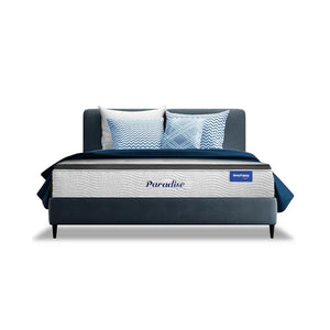 ที่นอนพ็อกเก็ตสปริง เสริมยูโรท็อป รุ่น Paradise หนา 12 นิ้ว สัมผัสนุ่มพิเศษ หลับสบาย สไตล์โรงแรม 5 ดาว - sleep-happy-th